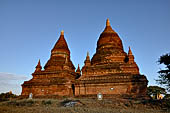 Bagan Myanmar. View of the various stupas close to Buledi. 